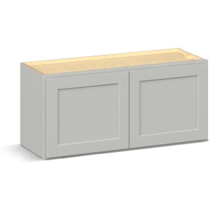 RELIABILT Parkstone II Wall Cabinet, Light Gray, 33" W, 2 Doors, Fully Assembled - 641333 | Lowe's Pro Supply